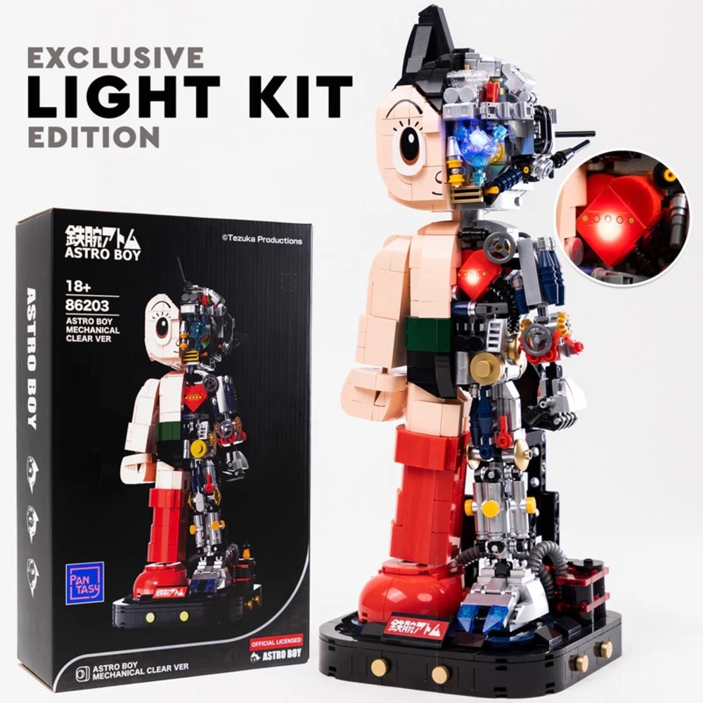Pantasy Astro Boy Mechanical Clear Version Classic/Light Kit (Ready to ship)